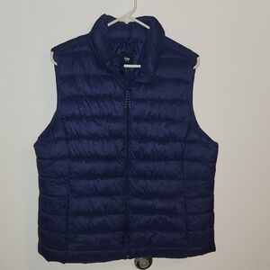 GAP Dark Blue Quilted Vest
